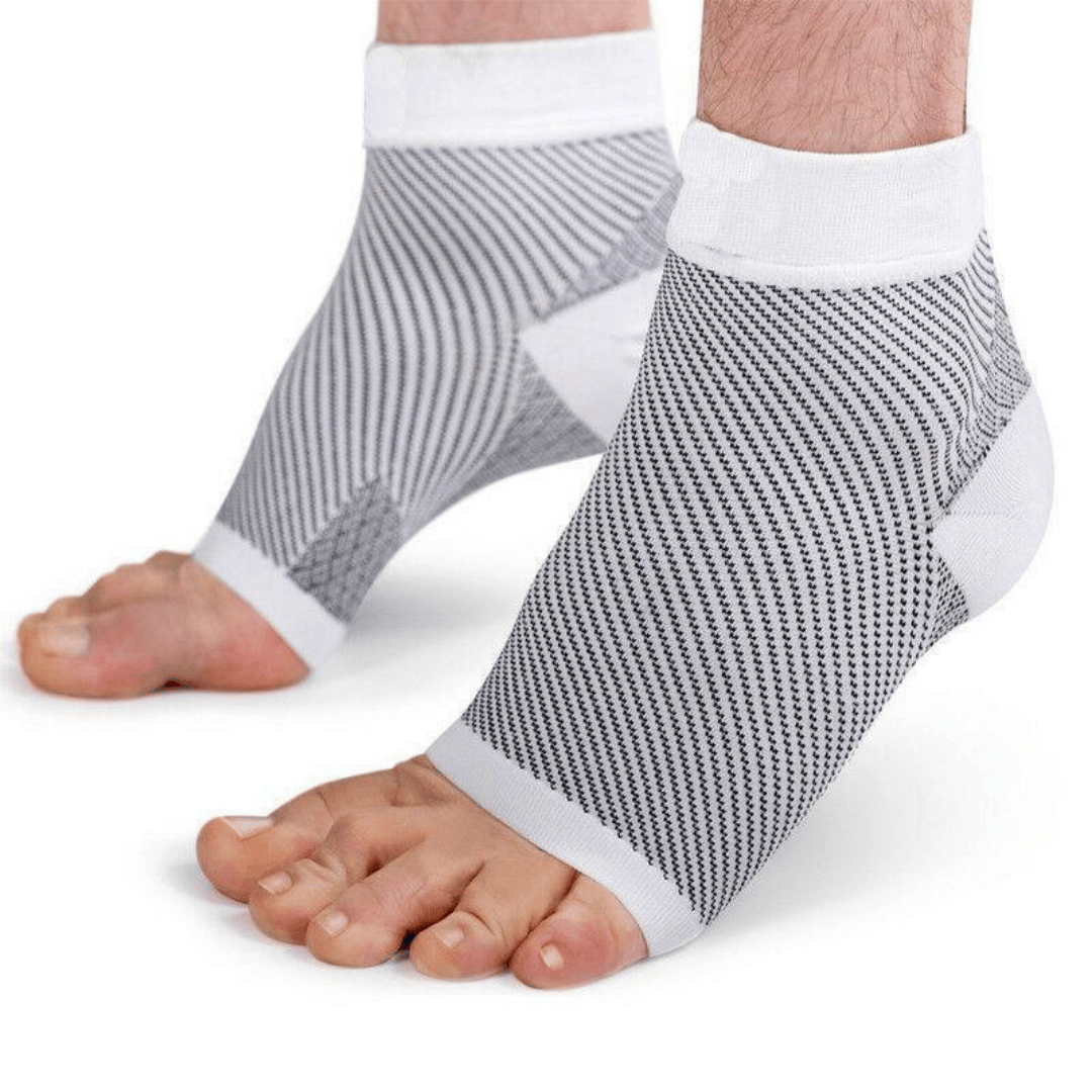Foot & Ankle Open Toe Compression Socks